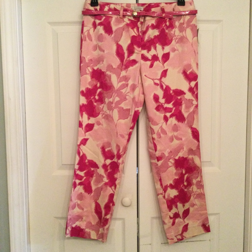 Madison Women’s Floral Ankle Pants.